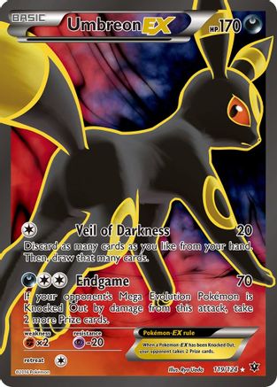 Umbreon EX (Full Art) 119 - Holofoil - Ultra Rare