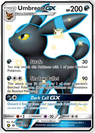 Umbreon GX/SV94 - Holofoil - Shiny Holo Rare