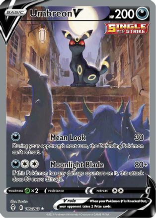 Umbreon V (Alternate Full Art) 189 - Holofoil - Ultra Rare