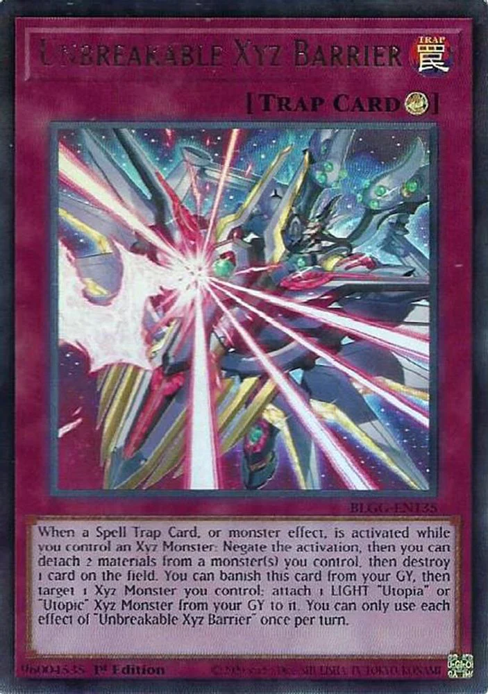 Unbreakable Xyz Barrier (BLGG-EN135) - Ultra Rare