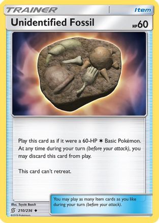 Unidentified Fossil/236 - Uncommon