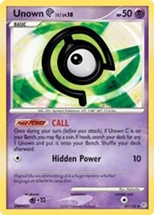 Unown [C] 067  - Uncommon