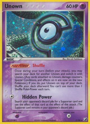 Unown (C) - Holofoil - Holo Rare