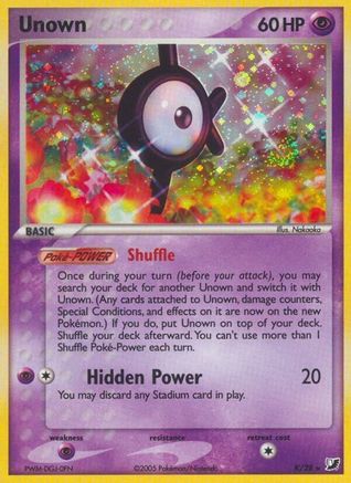 Unown (K) - Holofoil - Holo Rare
