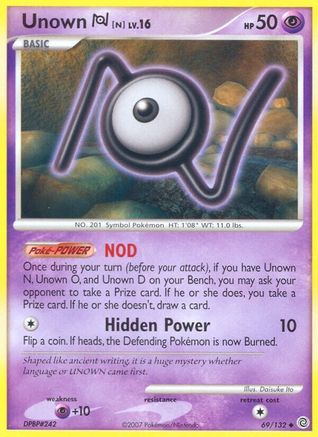 Unown [N] 069  - Uncommon