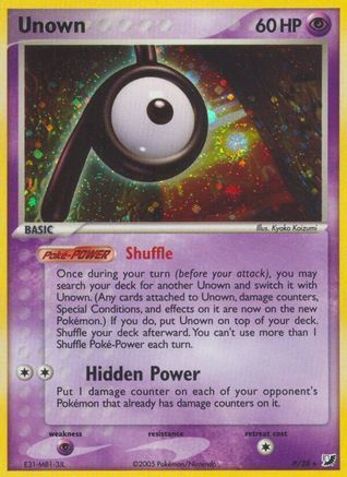 Unown (P) - Holofoil - Holo Rare