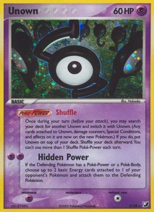 Unown (S) - Holofoil - Holo Rare