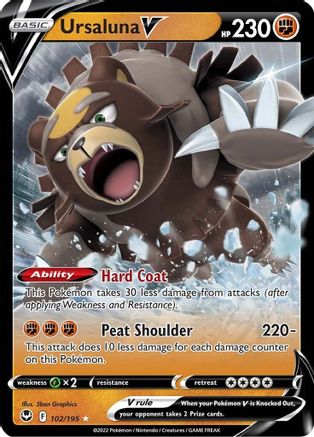 Ursaluna V 102 - Holofoil - Ultra Rare