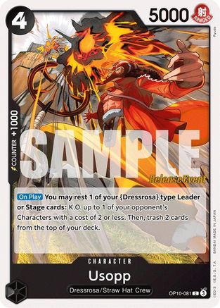 Usopp (081) (OP10-081) - Common