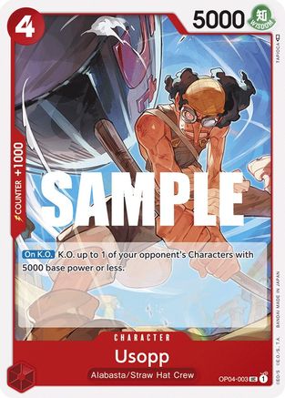 Usopp (OP04-003) - Uncommon