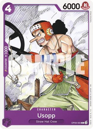 Usopp (Reprint) (OP09-063) - Common