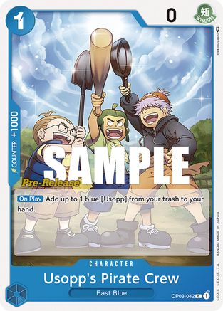 Usopp's Pirate Crew (OP03-042) - Common