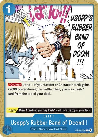 Usopp's Rubber Band of Doom!!! (OP03-054) - Common - Image 5