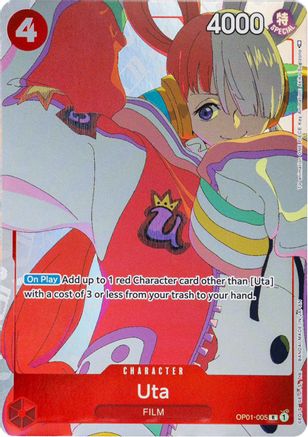 Uta (Gift Collection 2023) (OP01-005) - Rare