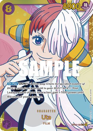 Uta (OP02-120) - Secret Rare