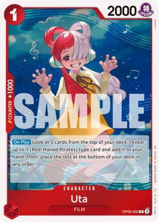 Uta (Reprint) (OP09-002) - Rare