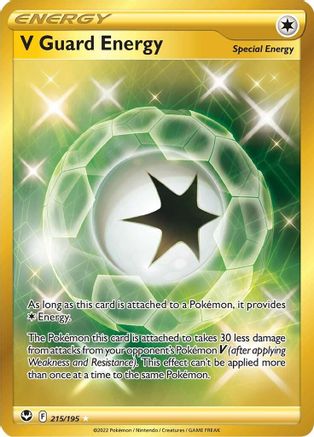 V Guard Energy (Secret) 215 - Holofoil - Secret Rare
