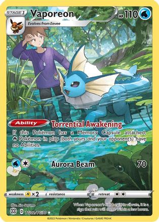 Vaporeon TG02 - Holofoil - Ultra Rare