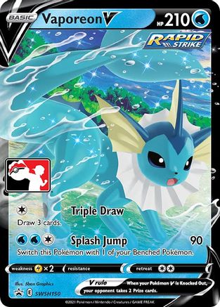Vaporeon V - Holofoil - Promo