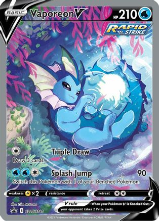 Vaporeon V SWSH181 - Holofoil - Promo