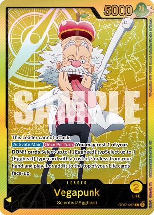 Vegapunk (SPR) (OP07-097) - Leader