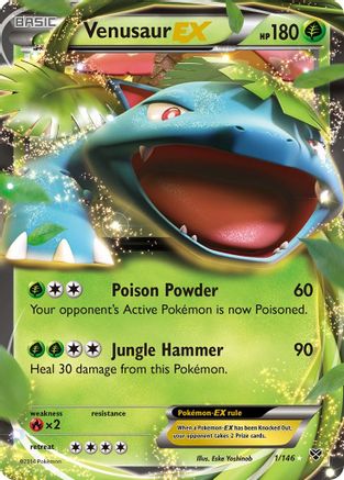 Venusaur EX 001 - Holofoil - Ultra Rare