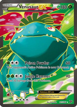 Venusaur EX (141 Full Art) (141 Full Art) 141 - Holofoil - Ultra Rare