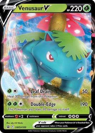 Venusaur V SWSH100 - Holofoil - Promo