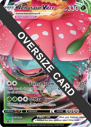 Venusaur VMAX - SWSH102 - Holofoil - Promo