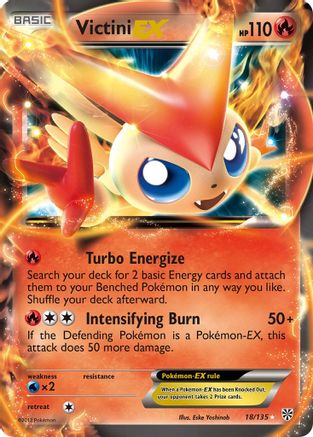 Victini EX - Holofoil - Ultra Rare