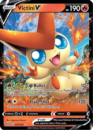 Victini V 021 - Holofoil - Ultra Rare