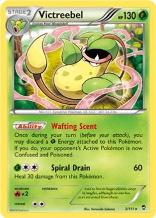 Victreebel - 3/111 (XY Furious Fists)/111 - Rare