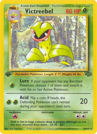Victreebel (30) (30) 030 - 1st Edition - Rare