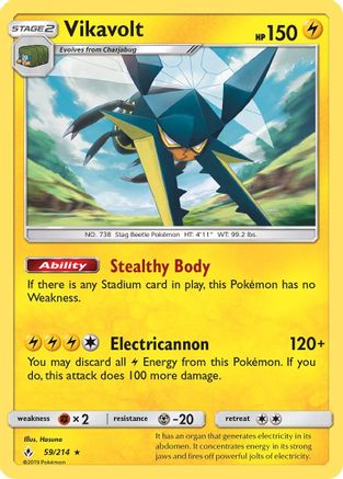 Vikavolt 059 - Holofoil - Holo Rare