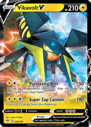 Vikavolt V 060 - Holofoil - Ultra Rare