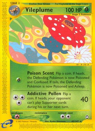 Vileplume - Rare