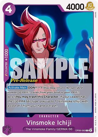 Vinsmoke Ichiji (060) (OP06-060) - Common