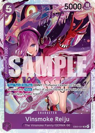 Vinsmoke Reiju (EB03-031) - Super Rare