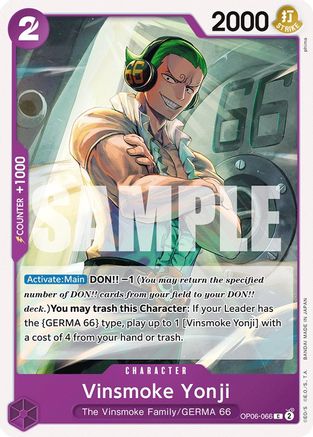 Vinsmoke Yonji (066) (OP06-066) - Common