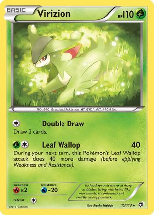 Virizion 015 - Holofoil - Holo Rare