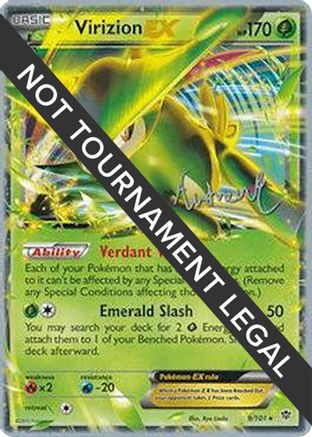 Virizion EX - 2014 (Andrew Estrada) 009 - Ultra Rare
