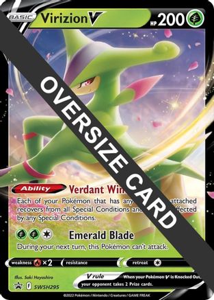 Virizion V - SWSH295 - Holofoil - Promo