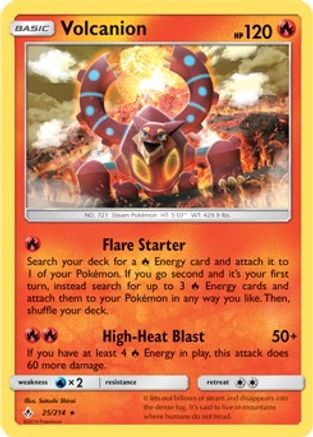 Volcanion - 25/214/214 - Rare