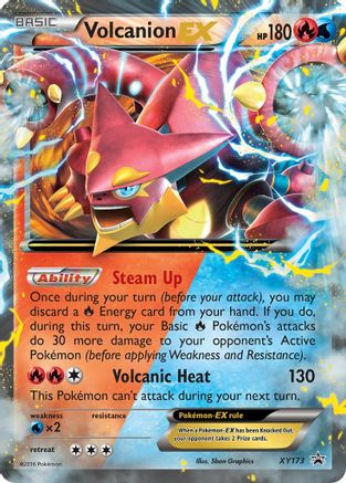 Volcanion EX XY173 - Holofoil - Promo
