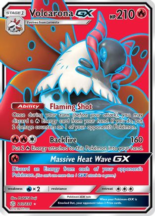 Volcarona GX (Full Art) - Holofoil - Ultra Rare