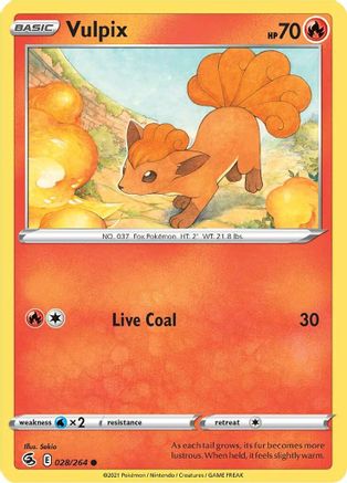 Vulpix (28) (28) 028 - Common