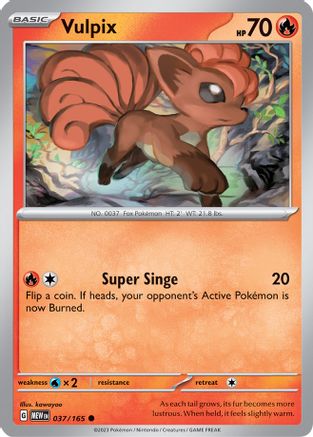 Vulpix 037 - Common