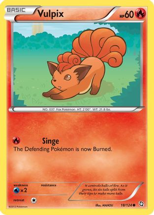 Vulpix 018 - Common