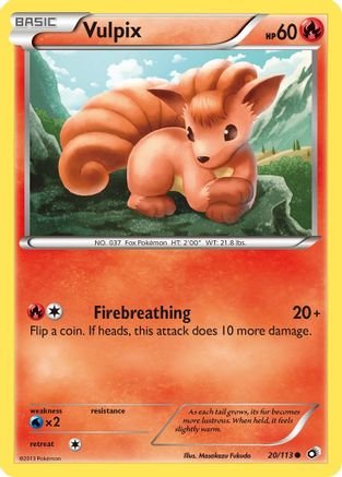 Vulpix 020 - Common