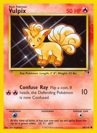Vulpix 098 - Common